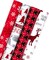 Paper Roll - Rustic Holiday Woodland Scenes - Snowflake, Plaid, Reindeer - 4 Rolls - 30 Inch X 120 Inch Per Roll
